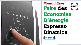 Faire des économies dénergie avec votre Expresso Dinamica [upl. by Pulsifer]