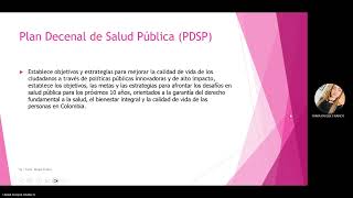 LINEAMIENTOS NACIONALES EN SALUD [upl. by Elenore]