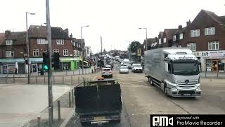 London Buses Route 174 19824 Stagecoach Ballards Road Princess Parade in Dagenham [upl. by Endys]