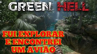 GREEN HELL GAMEPLAY PT BR XBOX SÉRIES FUI EXPLORAR E ENCONTREI UM AVIÃO EP18 [upl. by Ellemac]