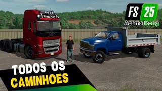 Todos os Caminhões do Farming Simulator 25 [upl. by Ruttger]