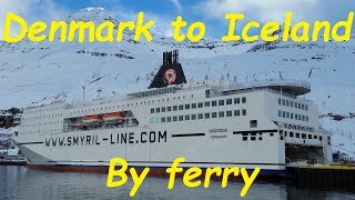 Denmark to Iceland ferry trip on MS Norrona [upl. by Niret]