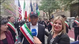 Columbus Day  New York Parade 2024 [upl. by Ezarras]