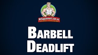 Barbell Deadlift [upl. by Jobe848]