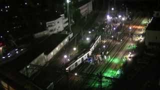 小田急線相模大野駅構内 脱線事故 復旧作業（早送り） Time Lapse／Restoration work video of derailment  Odakyu Line [upl. by Naves]