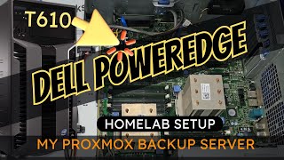 Dell Power Edge T610 for Proxmox  Backup  NAS [upl. by Emaj]