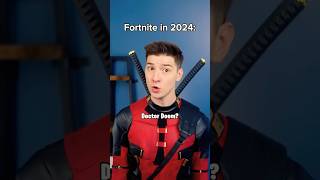 Fortnite in 2018 vs 2024 [upl. by Anailuj]