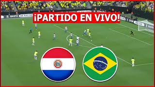 🔴 PARAGUAY vs BRASIL EN VIVO 🔴 ELIMINATORIAS SUDAMERICANA 2024 🏆 [upl. by Saxela46]