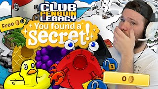 HOW IS ALL OF THIS FREE in CLUB PENGUIN LEGACY [upl. by Kwarteng]