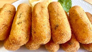 Croquetes de BACALHAU um petisco delicioso [upl. by Boorman]