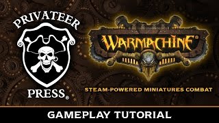 WARMACHINE Gameplay Tutorial [upl. by Esyla16]