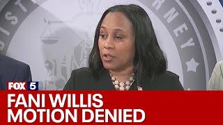 Fani Willis subpoena stands judge rules  FOX 5 News [upl. by Anallise]