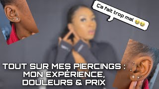 TALK 💬  tout sur mes 15 piercings  smiley nez oreilles… rejets douleurs amp cicatrisation [upl. by Noired241]