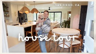 HOUSE TOUR my 3 bedroom 1500 sq ft beach home in Oceanside CA [upl. by Weigle]