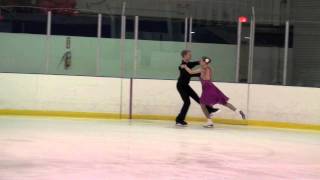 Ice Dance Test American Waltz [upl. by Fredela689]