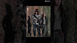 carl and enid from twd [upl. by Notwen]