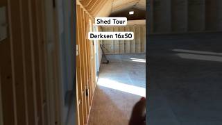 Shed Tour 16x50 by Derksen  Being TYMARA [upl. by Oech264]