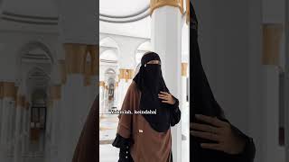 black Niqab  niqab tutorial hijabstyle niqab hijabstyle dress [upl. by Nilyak]