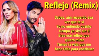 Reflejo Remix  Charly amp Yeimy  Letra Official  LRDF2 [upl. by Jankey]