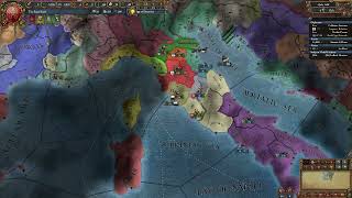 EU4 135 The Papal States  P2 Expanding into the Balkans [upl. by Relyat]