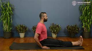 Vakrasana Spinal Twist Position in the Traditional Way  Steps and Benefits [upl. by Uund]