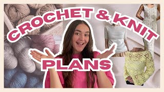 My knit and crochet plans for 2024 and why you should plan your crafts [upl. by Dimphia460]