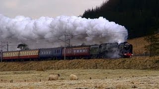 BR Standard 8 Pacific 71000 Duke Of Gloucester Blitzes Beattock Bank at 57mph 2008 [upl. by Naugal255]