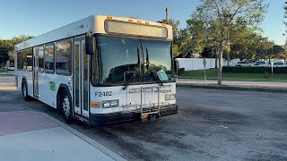 Area Regional Transit 2024 35ft Gillig Low Floor F2402 On Route 5  Port St Lucie Intermodal [upl. by Naujahs]