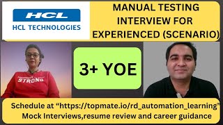 Manual Testing Interview Questions and Answers Testing Interview Questions  RD Automation Learning [upl. by Abran130]