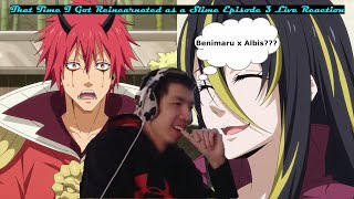 BENIMARU X ALBIS That Time I Got Reincarnated as a Slime Season 3 Episode 3 Live Reaction [upl. by Dalston]