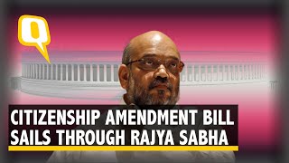 Citizenship Amendment Bill Passes Rajya Sabha Test [upl. by Louella]