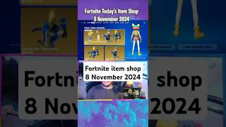 Fortnite item Shop Update Today 8th November 2024 7th of November 2024 for USA fortnite [upl. by Nylirehc]