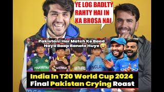 India In Final Pakistanis Crying Roast Pakistan Reaction On T20 World Cup 2024 Roast  Twibro [upl. by Bronson]