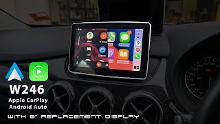 Mercedes Benz W246 B200  Apple CarPlay amp Android Auto Integrated by Naviplus [upl. by Tarrah]