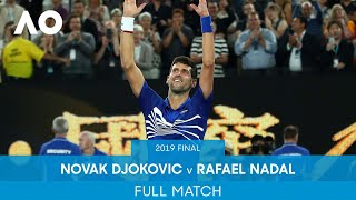 Novak Djokovic v Rafael Nadal Full Match  Australian Open 2019 Final [upl. by Napas220]