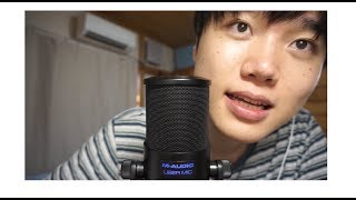 初めてのASMR my first ASMR video Wisper soft speaking 日本語English [upl. by Arrac]