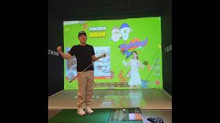 원온 트라이 골프 golf golfzon 골프존nx golfswing [upl. by Nyvek]