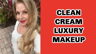 DATE NIGHT  CLEAN CREAM MAKEUP  FIRST IMPRESSION FOR MATURE SKIN youthfulglow [upl. by Arlin]