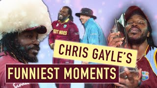 The best of Chris Gayle  Funny moments from the Universe Boss [upl. by Esertak855]