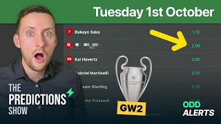 RECAP Winning Champions League Predictions Tuesday  GW2 [upl. by Behlke7]