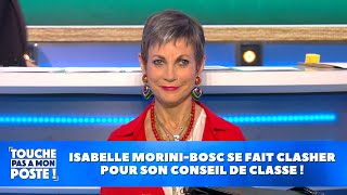 Isabelle MoriniBosc se fait clasher pour son conseil de classe [upl. by Dnomaj142]