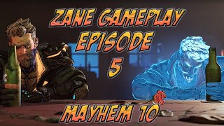 Borderlands 3 Ep 5  Zane The Operative All Missions Mayhem 10 Gameplay [upl. by Aronel74]