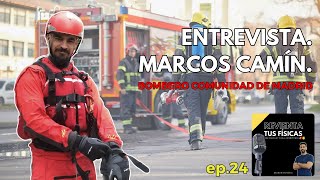 24 Entrevista Marcos Camín Bombero Comunidad de Madrid [upl. by Allehcim]