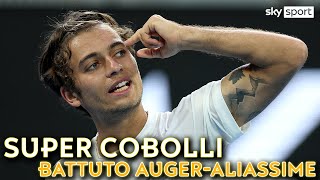 Flavio Cobolli batte AugerAliassime ad Acapulco gli highlights [upl. by Ensign]