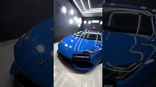 Lamborghini Paint Protection FilmProtect your vehicleAutozcrave Lamborghinippfshortsautomobile [upl. by Alyad283]