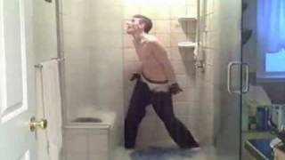 Britney Spears Shower Dance w surprise ending [upl. by Aronael]