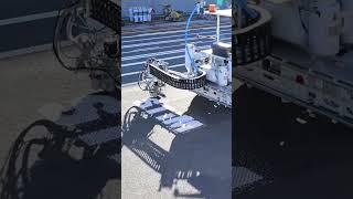 This machine can print road markings 10 times faster [upl. by Arianna]