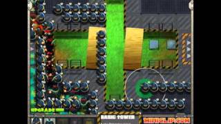 Miniclip Zombie Defence Agency Level 14 Map Setting Basic Tower Only [upl. by Anik]