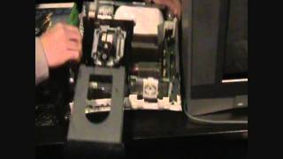 How To  Take The LASER Out of an Xbox 360 Disk Drive [upl. by Anemij972]