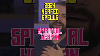 2024 Nerfed Spells  Spiritual Weapon [upl. by Bouchier]